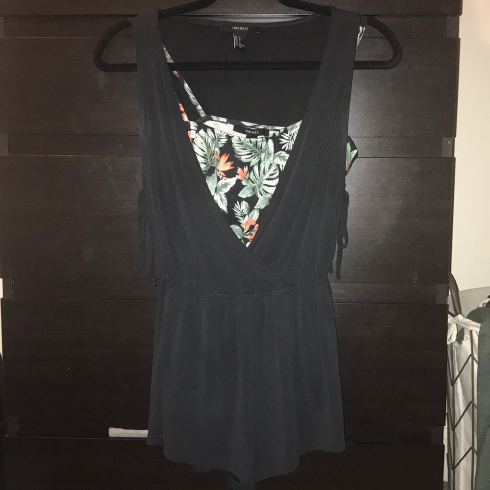 Romper with bandeau